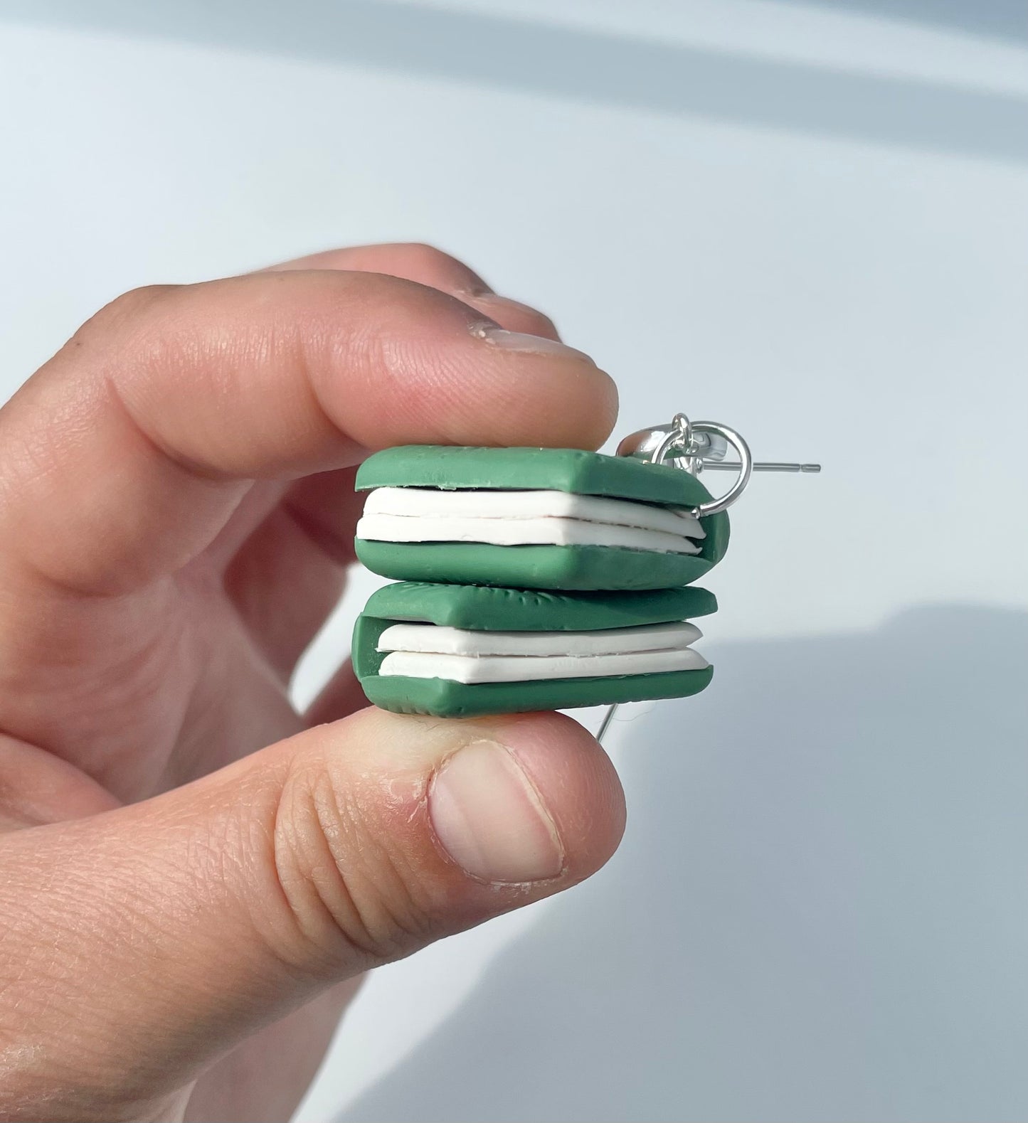 Turquoise Book Dangles
