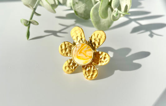 Sunshine Floral Ring