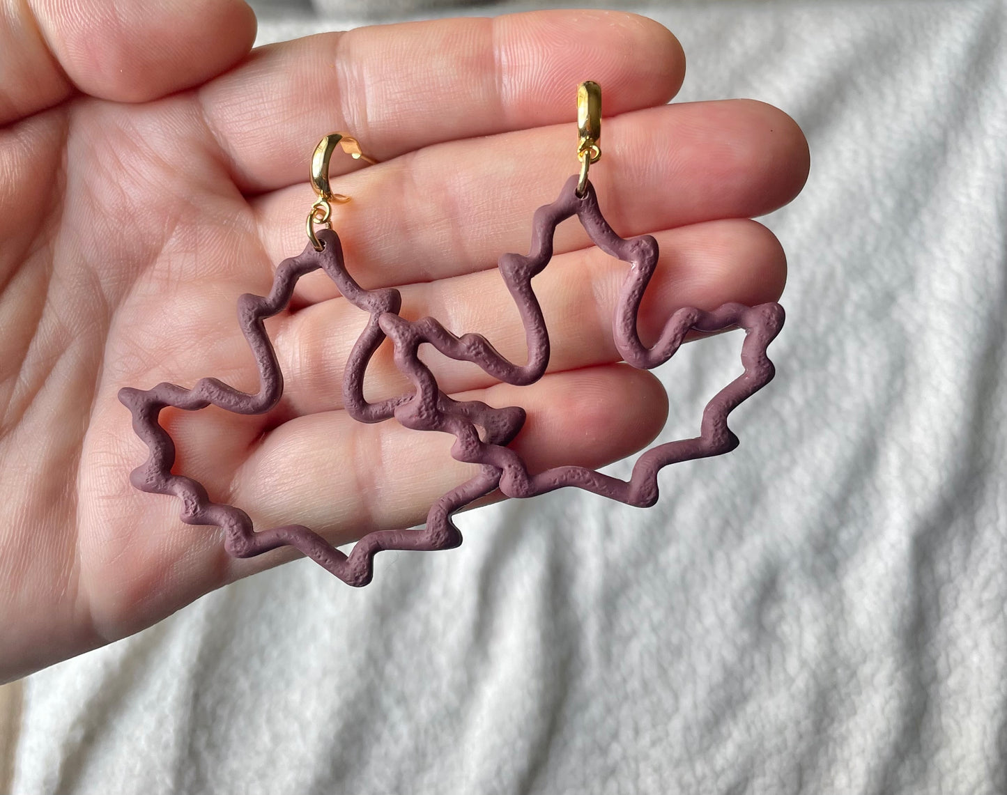Leaf Outline Dangles