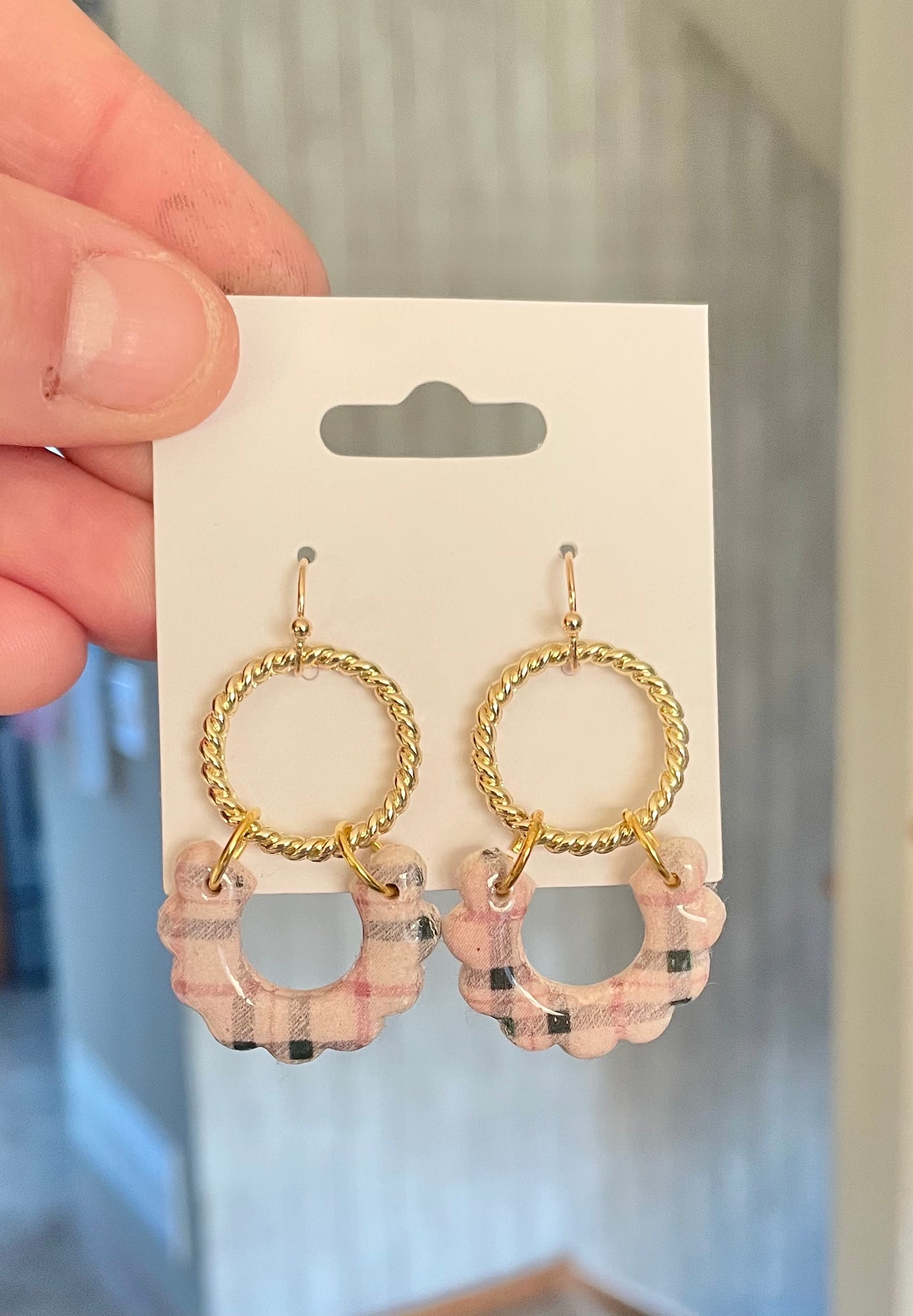 Holiday Flannel Dangles