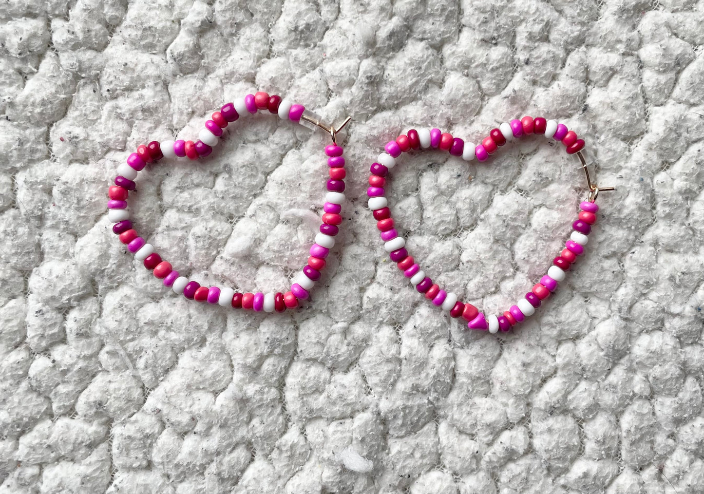 Beaded Hearts