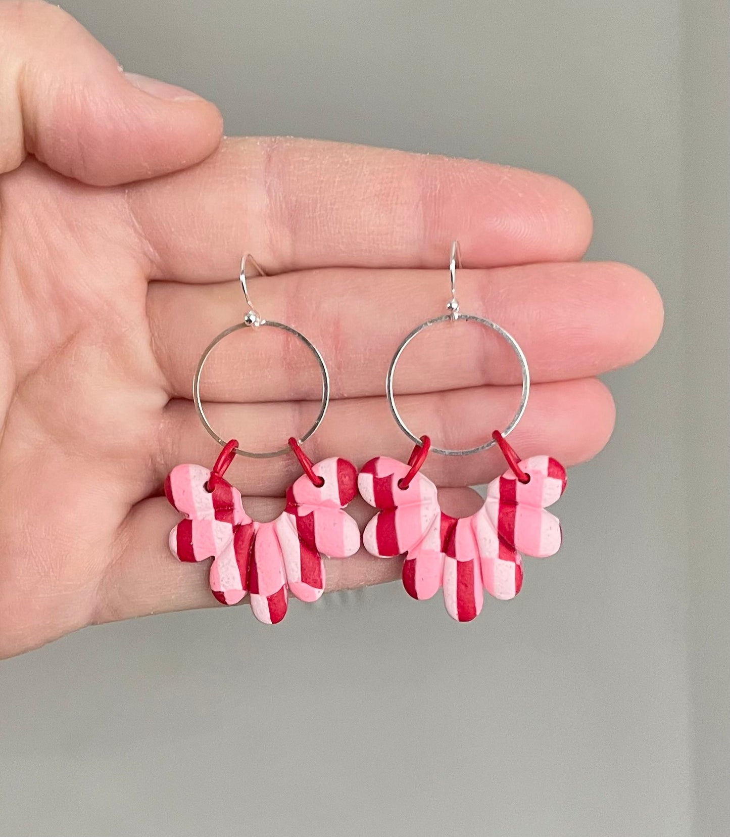 Color Block Dangles