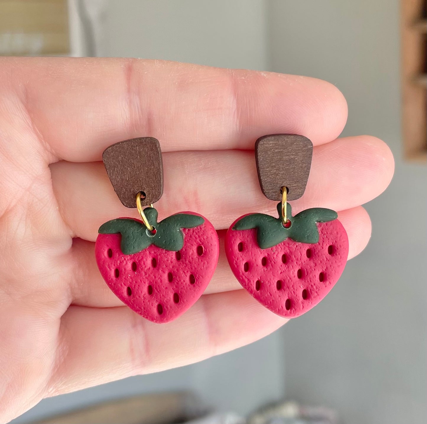 Strawberry dangles
