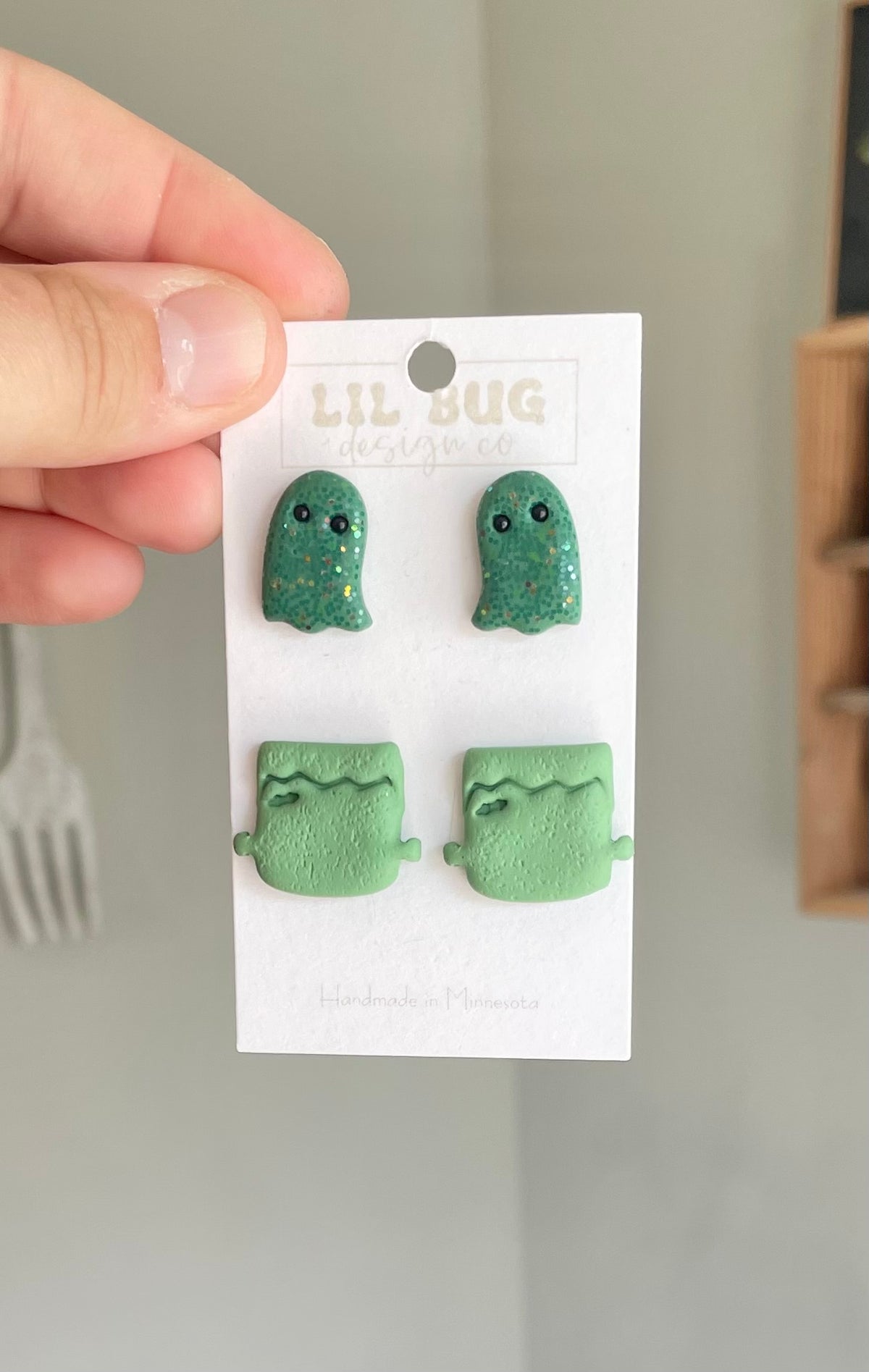Glitter Ghost/Frankie 2-pack