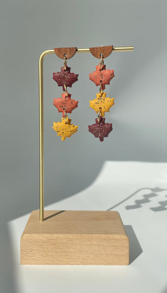 Speckled Leaf Dangles