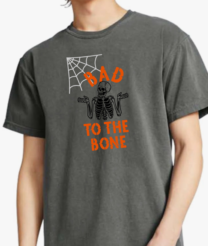 "Bad to the Bone" Adult Short Sleeve Tee