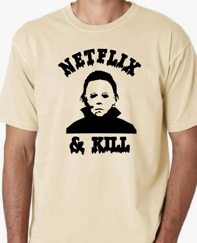 "Netflix" Short Sleeve Adult Tee