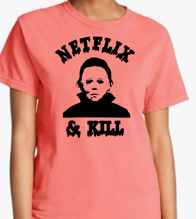 "Netflix" Short Sleeve Adult Tee