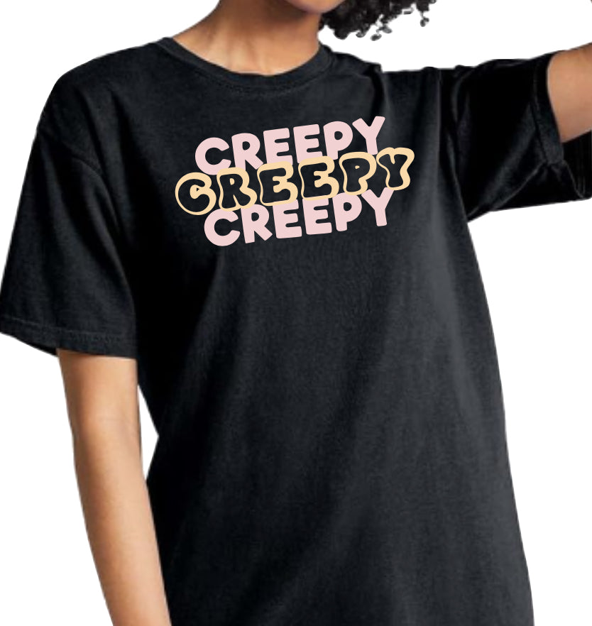 "Creepy" Adult Short Sleeve Tee