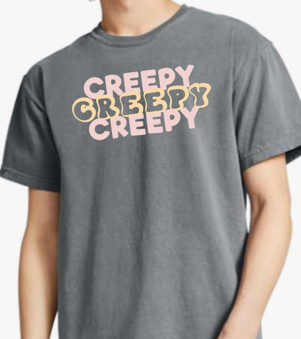 "Creepy" Adult Short Sleeve Tee