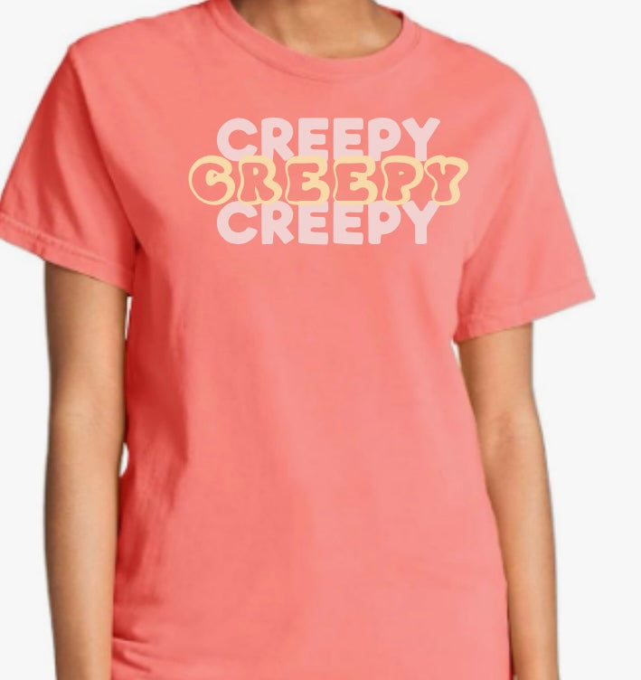 "Creepy" Adult Short Sleeve Tee