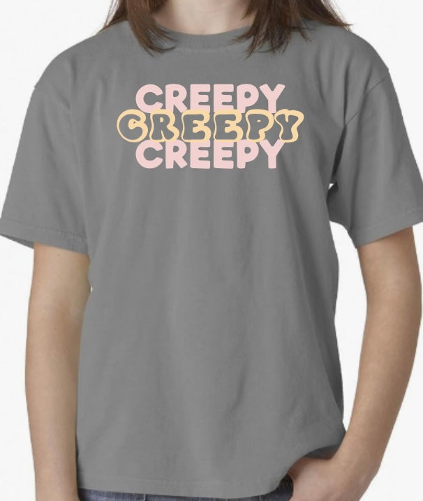 "Creepy" Kids Short Sleeve Tee