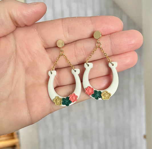 Floral Horseshoes