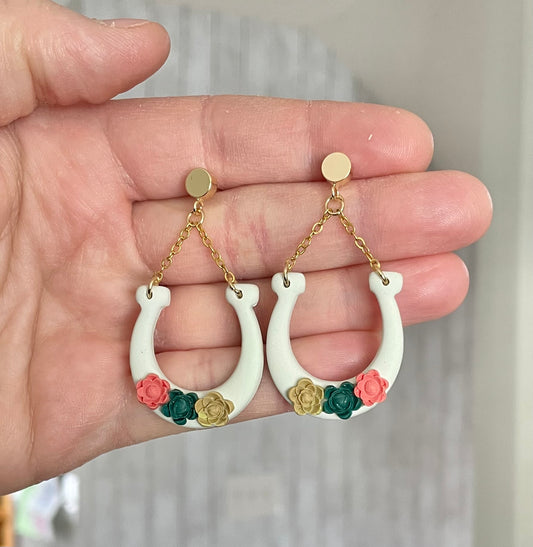 Floral Horseshoes