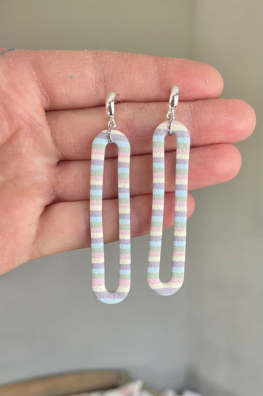 Pastel Paperclip Dangles