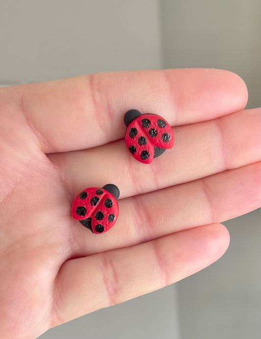 Ladybug studs