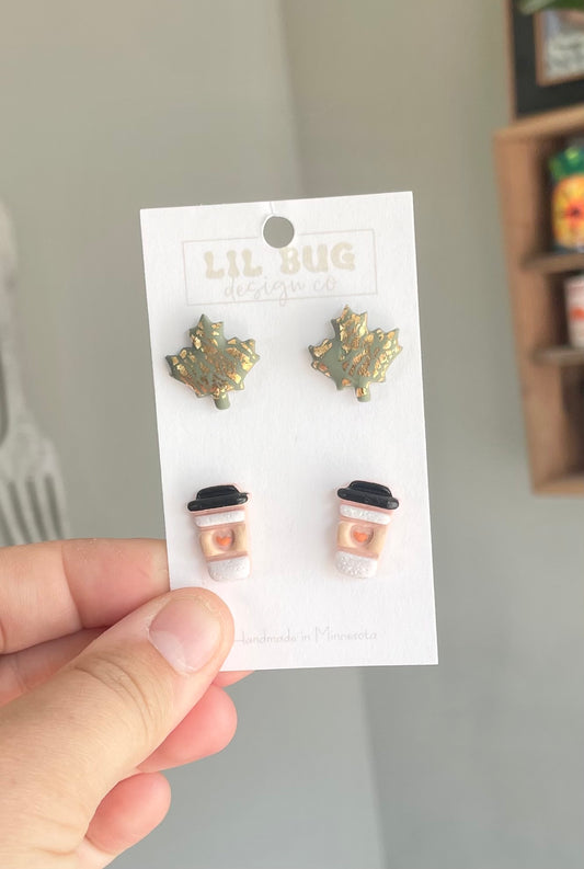 Gold Leaf/Latte 2-pack