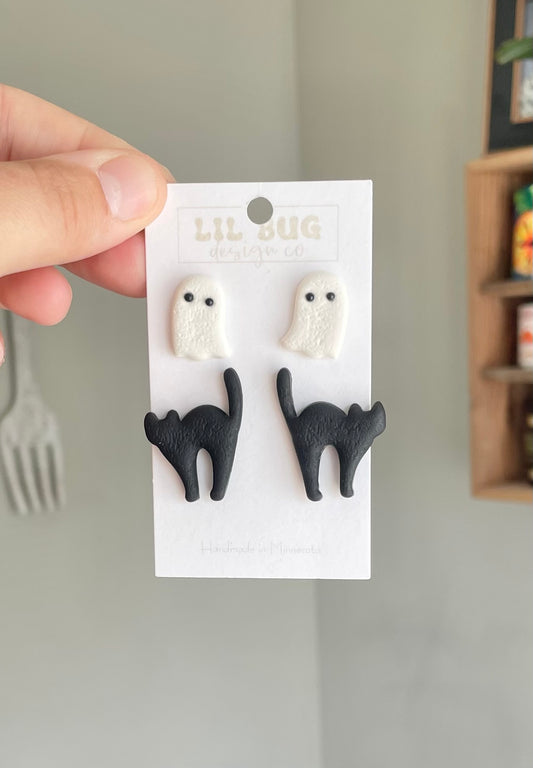 Ghost/Black Cat 2-pack
