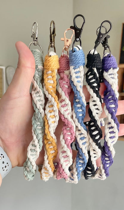 Double Spiral Knot Wristlet