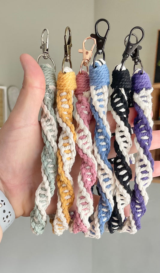 Double Spiral Knot Wristlet