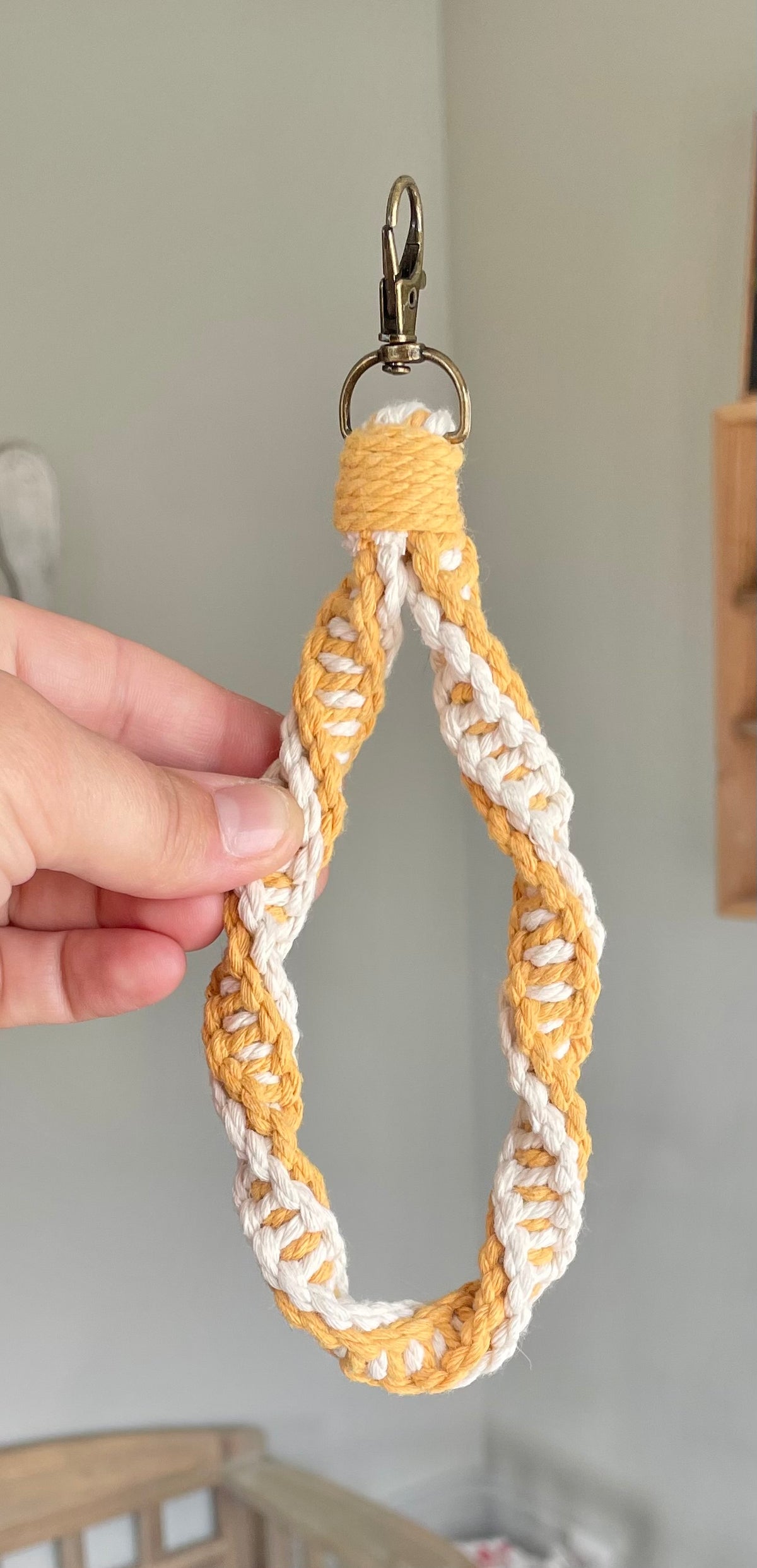 Double Spiral Knot Wristlet