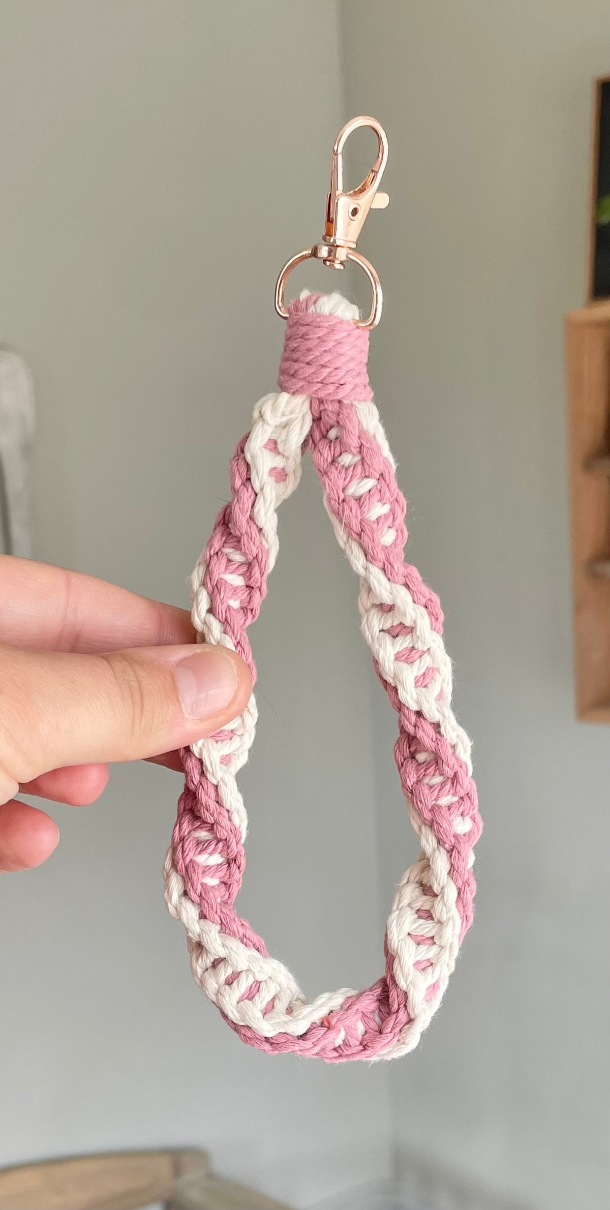 Double Spiral Knot Wristlet