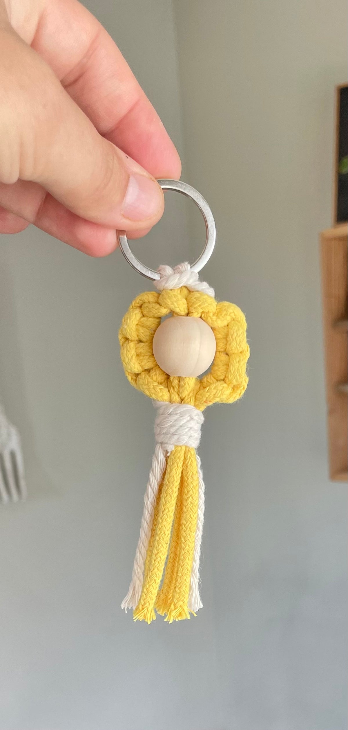 Keychain Flower Charm