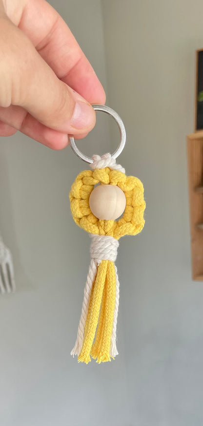 Keychain Flower Charm