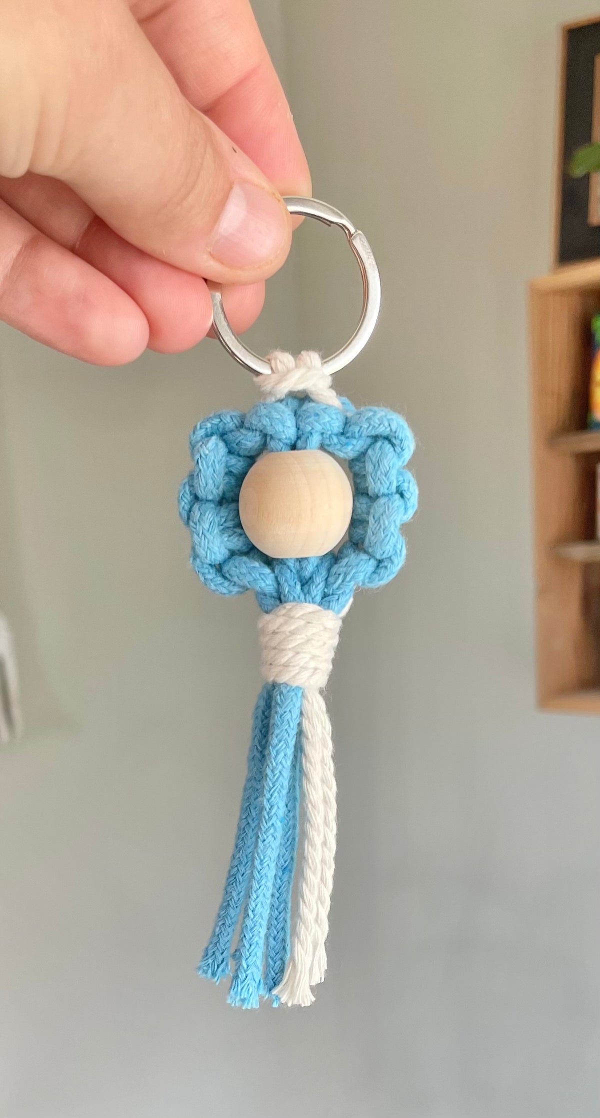 Keychain Flower Charm