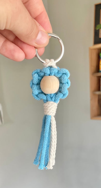 Keychain Flower Charm