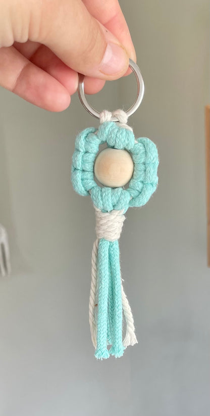 Keychain Flower Charm