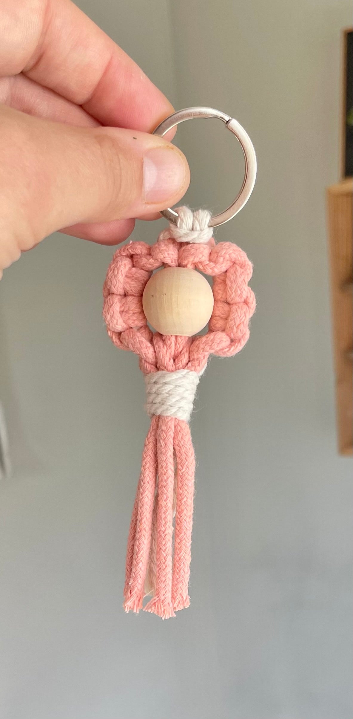Keychain Flower Charm
