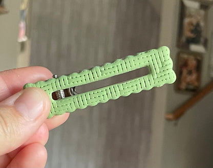 Polymer Clay Barrettes