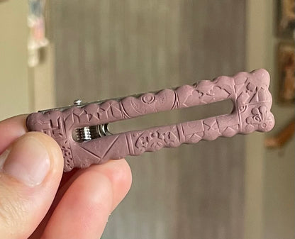Polymer Clay Barrettes