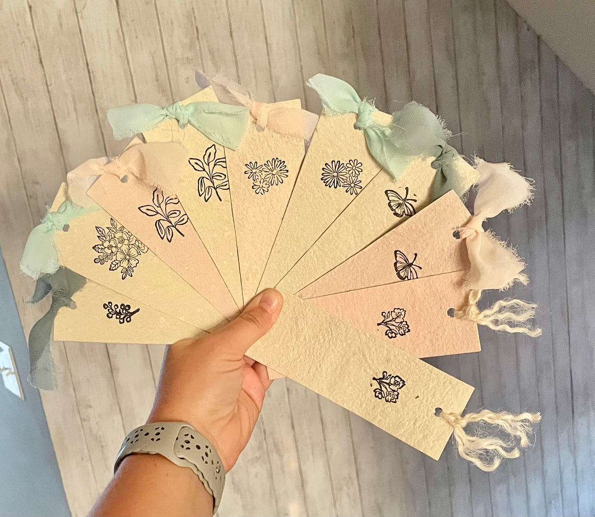 Handmade Paper Bookmark