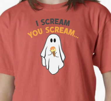 "I Scream" Short Sleeve Kids Tee