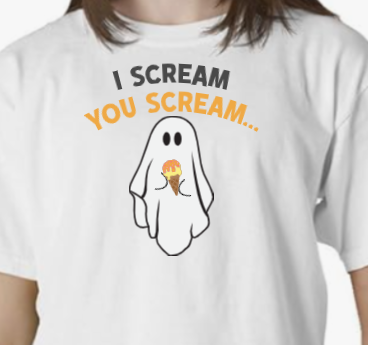 "I Scream" Short Sleeve Kids Tee